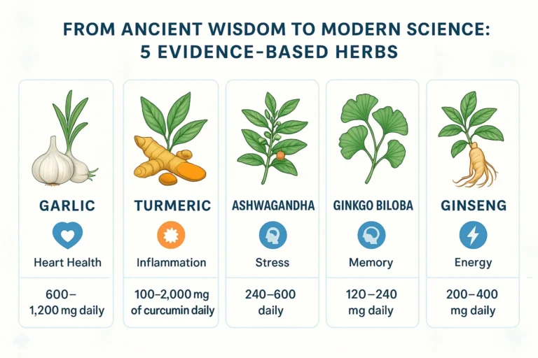 Lab to Clinic: 5 Traditional Herbs Backed by Scientific Evidence.