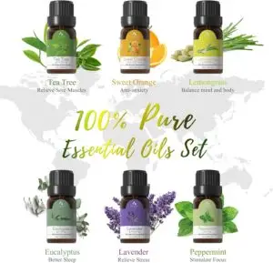 64 Pack Essential Oils -Aromatherapy Essential Oils Kit-Fragrance Oils Perfect for Diffuser, Humidifier, Massage,Soap